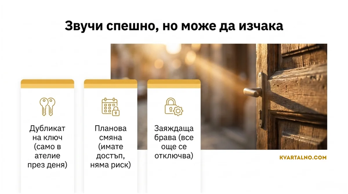 Инфографика за ситуации, които звучат спешно, но могат да изчакат работно време